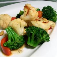 Browned Butter Vegetables with Almonds_image
