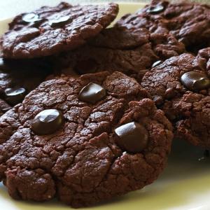 Vegan Chocolate Fudge Cookies_image