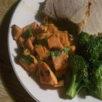 Core Spicy Sweet Potatoes With Tangy Lime and Cilantro_image