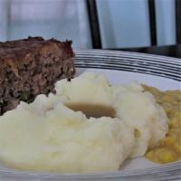 Low-Fat Mashed Potatoes with Gravy_image