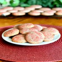 Chewy Strawberry Sugar Cookies image