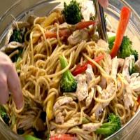 Szechuan Noodles with Chicken and Broccoli image