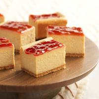 Peanut Butter and Jelly Cheesecake Bars image