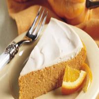 Impossibly Easy Creamy Topped Pumpkin Cheesecake_image