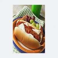 Hot Dogs with Pizza Topping_image