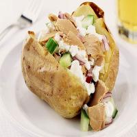 Tuna and onion jacket potatoes recipe_image