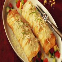 Cheesy Vegetable Crepes image