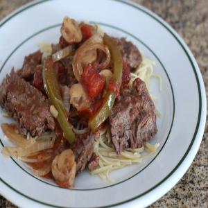 Pepper Steak with Noodles Recipe_image