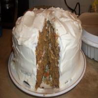 Carrot Cake With White Chocolate Cream Cheese Frosting image