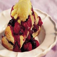 Raspberry-Blueberry Shortcakes image
