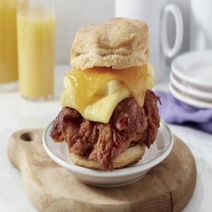 Copycat Chick-Fil-A Chicken Egg & Cheese Biscuit image