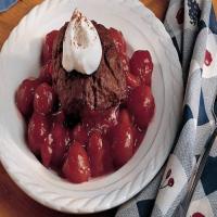Chocolate-Cherry Cobbler image