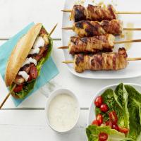 Turkey Club Kebabs image