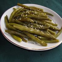 Sweet and Sour Green Beans_image