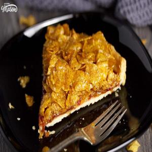 How to make Cornflake Tart | Easy step by step picture recipe + video_image
