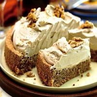 Walnut Torte with Coffee Whipped Cream_image