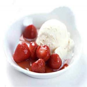 Strawberries Jubilee Recipe | Epicurious.com_image