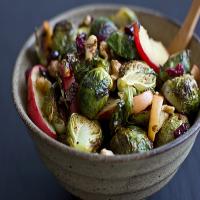 Roasted Brussels Sprouts & Apples_image