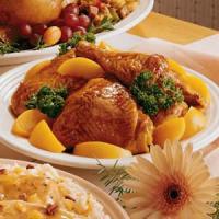 Chicken with Peaches image