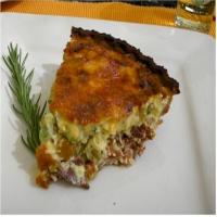 Bacon and Green Chile Quiche_image