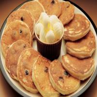 Sour Cream Blueberry Pancakes image
