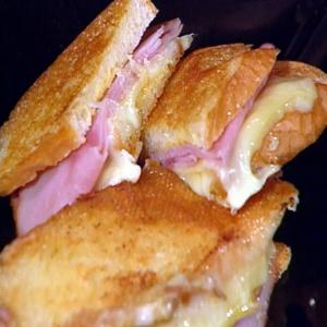 Grill it Up a Notch Ham and Cheese Sandwich image