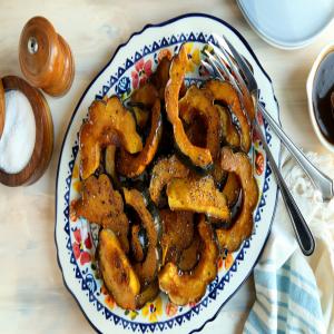 Roasted Buttercup Squash Glazed With Balsamic Agave Nectar_image