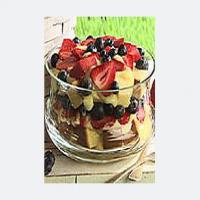 Creamy Fruit and Cake Layers image