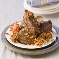 Pot Roast with Caramelized Onions and Roasted Carrots image