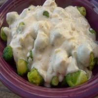 Brussels Sprouts With Sour Cream Sauce_image