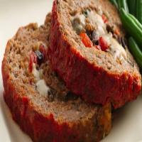 Italian Cheese-Stuffed Meatloaf image