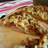 Gourmet Pear, Walnut & Gorgonzola Pizza image