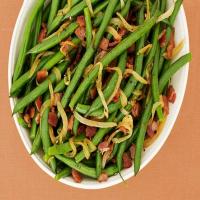 Bacon Braised Green Beans image