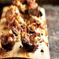Planked Figs with Pancetta and Goat Cheese_image
