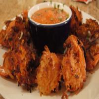 Coconut Shrimp With Pineapple-Sweet Pepper Purée image