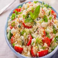 Lemony Couscous With Mint, Dill and Feta image