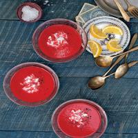 Sweet Red Pepper-Beet Soup image