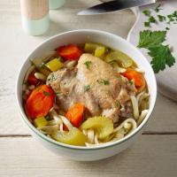 Grandma's Pressure-Cooker Chicken Noodle Soup image