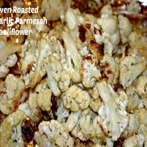 Oven Roasted Garlic Parmesan Cauliflower_image