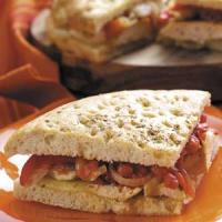 Roasted Pepper Chicken Sandwiches image