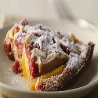 Easy Cherry and Peach Clafoutis_image