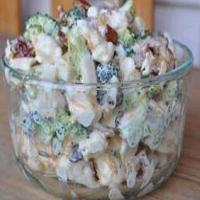 Creamy Broccoli and Cauliflower salad w/poppy seed_image