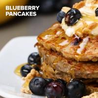 Healthy Blueberry Pancakes Recipe by Tasty_image