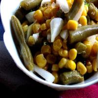 Fresh Corn and Green Bean Salad image