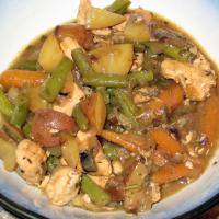 Chicken Stew with Roasted Balsamic Vegetables image