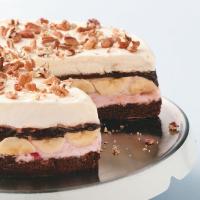 Banana Split Brownie Cake image