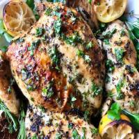 Spatchcock Chicken with Lemon and Herbs_image