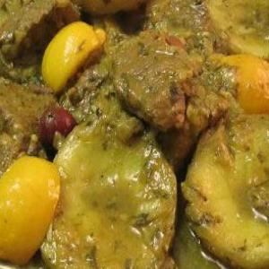 Moroccan Beef or Lamb Tagine with Artichokes, Olives and Preserved Lemon_image