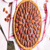 Chocolate-Peanut Butter Cookie Pie image