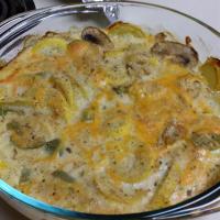 Summer Squash Casserole with Nuts_image